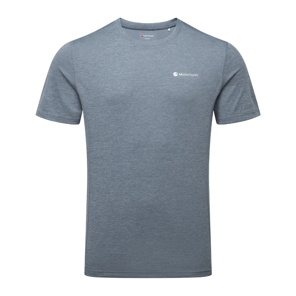 Montane Dart T-Shirt T-shirt til herre - M - Stone Blue