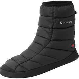 Montane Icarus Hut Boot Style Slippers Unisex S Sort Hjemmesko