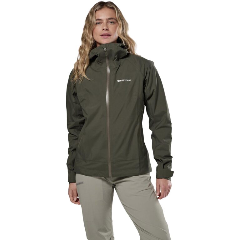 Montane Norste Waterproof Jacket Dame S Grøn Skaljakker