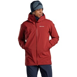 Montane Phase Waterproof Jacket Herre XL Rød Skaljakker
