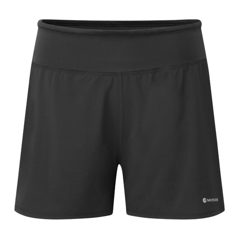 Montane Slipstream 4in Shorts Løbeshorts til dame - S - Black