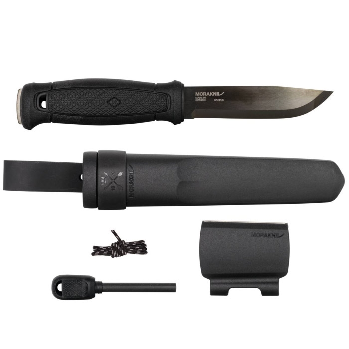 Morakniv Garberg Black Blade w/Survival Kit - Jagtknive / dolk