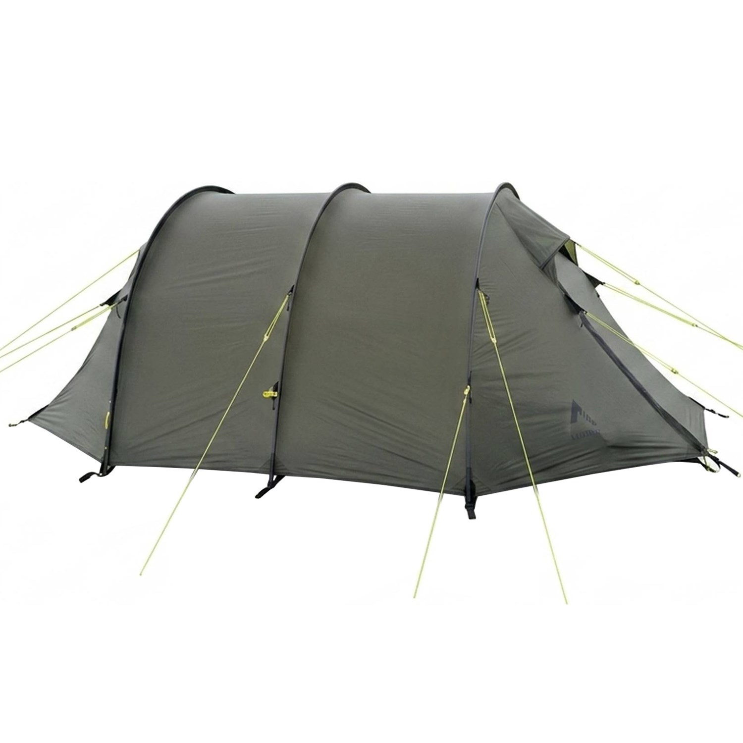 NORTENT Ly 2 Silnylon 4S, 2-Personers Telt Grøn 1-2 personer