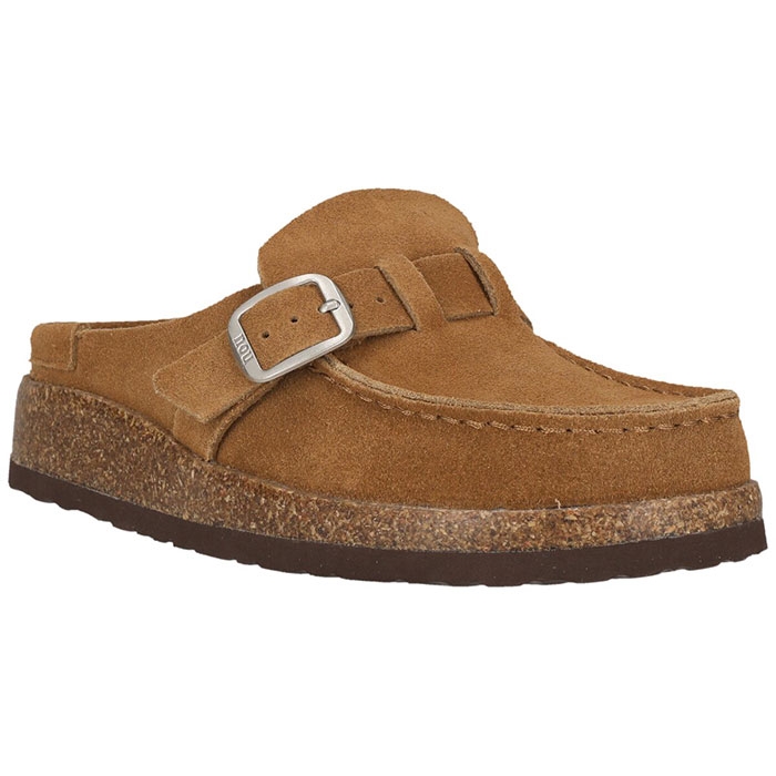 NOU Emilian W Leather Cork Moc V2, toffee-36 - Sandaler
