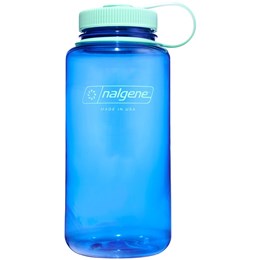 Nalgene Wide Mouth Sustain 1 ltr Drikkedunk Blå Drikkeflasker