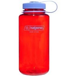 Nalgene Wide Mouth Sustain 1 ltr Drikkedunk Orange Drikkeflasker