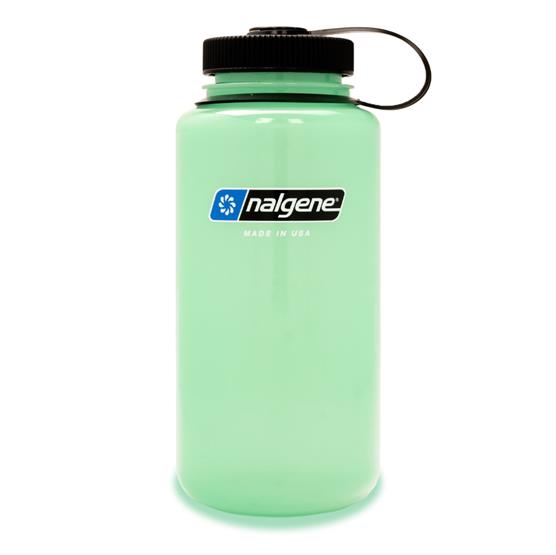 Nalgene Wide Mouth Sustain 1000 ml, Green Glow