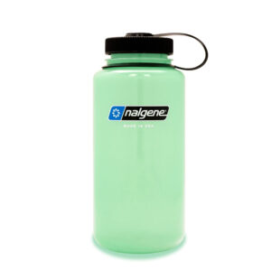 Nalgene 'Wide Mouth Sustain' drikkeflaske 1 L Green