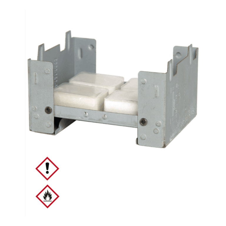 Nato medium folding stove w. fuel tablets - Mil-Tec