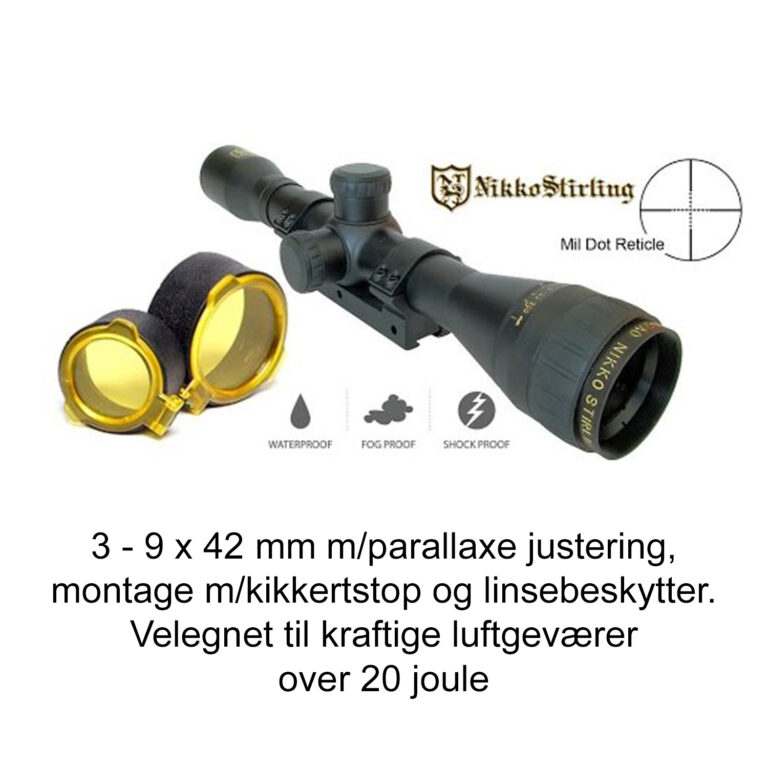 Nikko Stirling Gold Crown Airking 3-9x42 mm AO+