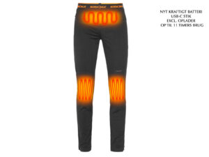 Nordic Heat underbukser med varme incl. batteri-Xsmal