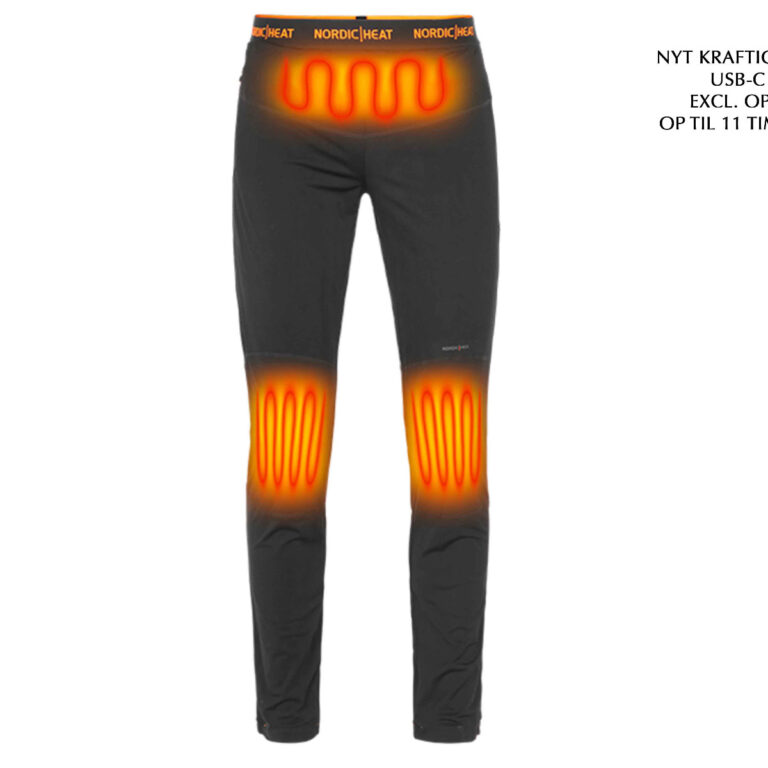 Nordic Heat underbukser med varme incl. batteri-Xsmal