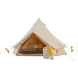 Nordisk Asgard Tech Mini Incl. Color Pack, 2-Personers Bomuldstelt Gul 2-4 personer