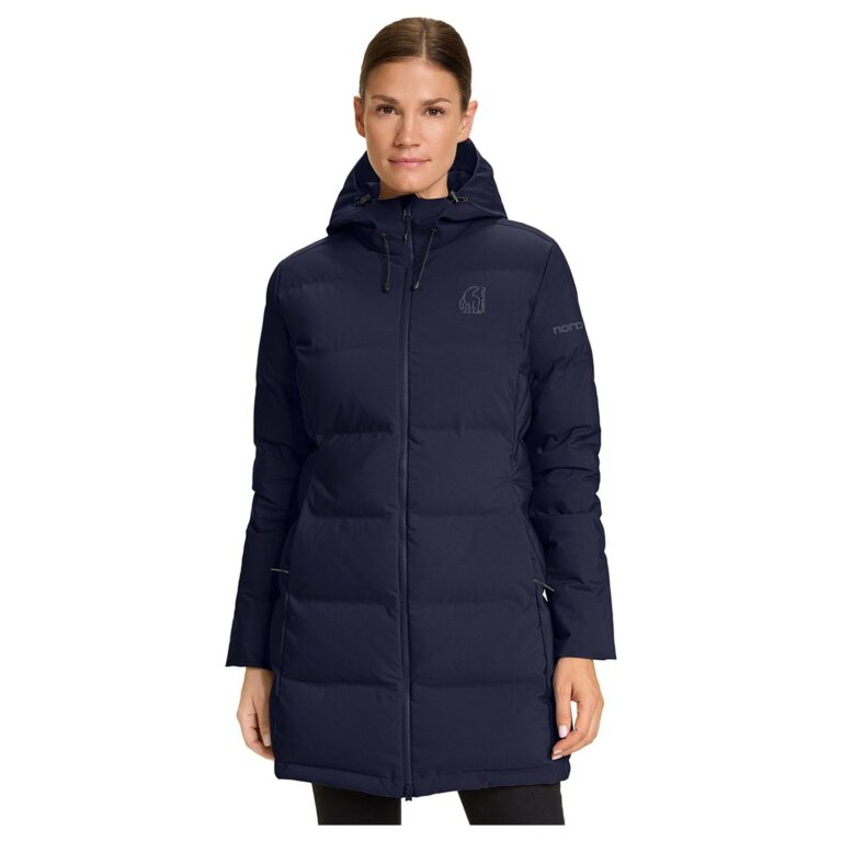 Nordisk Aukea Bonded Down Coat Dame S Blå Dunjakker