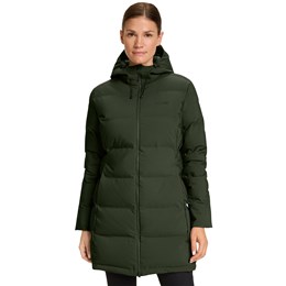 Nordisk Aukea Bonded Down Coat Dame XL Grøn Dunjakker