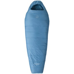 Nordisk Bjarni +10° Mummy Medium Fibersovepose Blå Sommer (> 3°C)