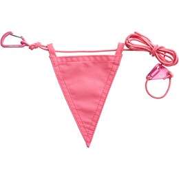 Nordisk Guy Lines 2.5 mm 1.8 m, 10 stk Rød Barduner