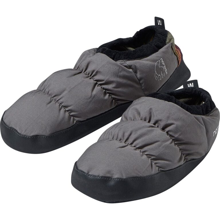 Nordisk Hermod Down Slippers S Brun Hjemmesko