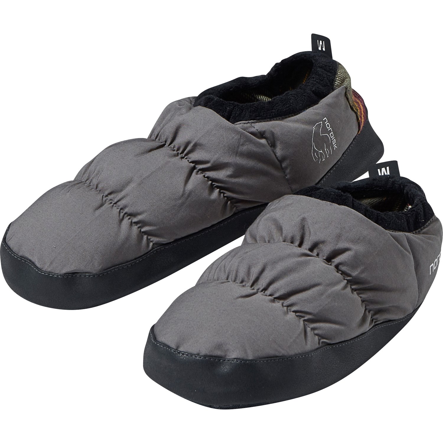 Nordisk Hermod Down Slippers S Brun Hjemmesko