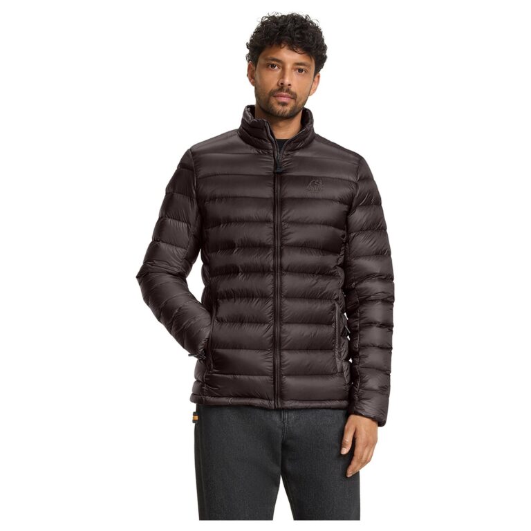 Nordisk Hjalte Down Jacket Herre M Black Coffee Dunjakker