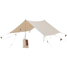Nordisk Kari Tech Mini Tarp Incl. Color Pack Brun Tarps