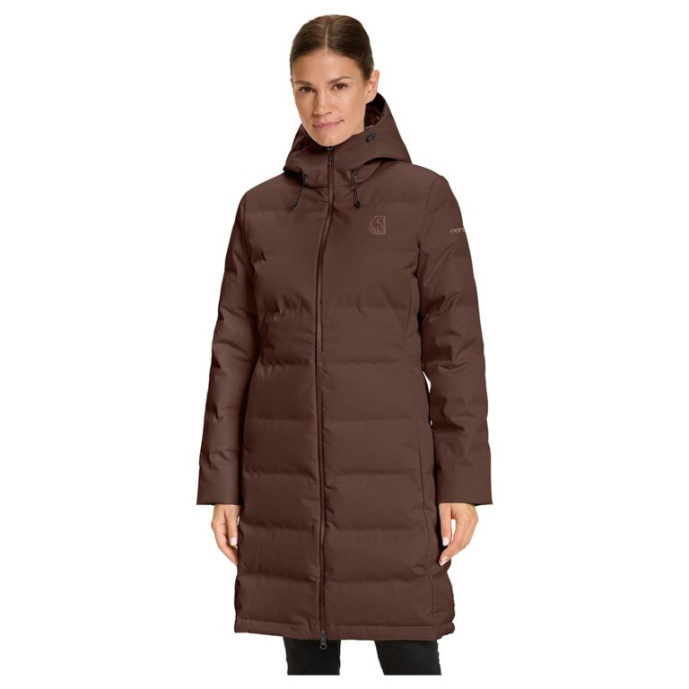 Nordisk Moana Bonded Hardshell Down Coat Dame S Rocky Road Dunjakker