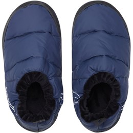 Nordisk Mos Down Slippers S Blå Hjemmesko
