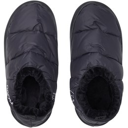 Nordisk Mos Down Slippers Unisex XS Sort Hjemmesko