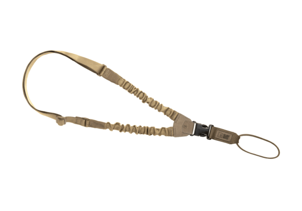 ONE POINT ELASTIC SUPPORT SLING PARACORD - CLAWGEAR - coyote brown