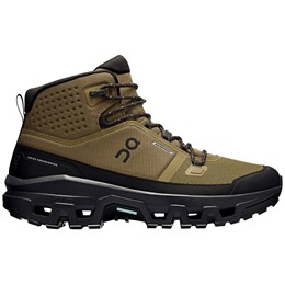 On Cloudrock Mid WP Herre EU 42 Brun/Sort Vandrestøvler