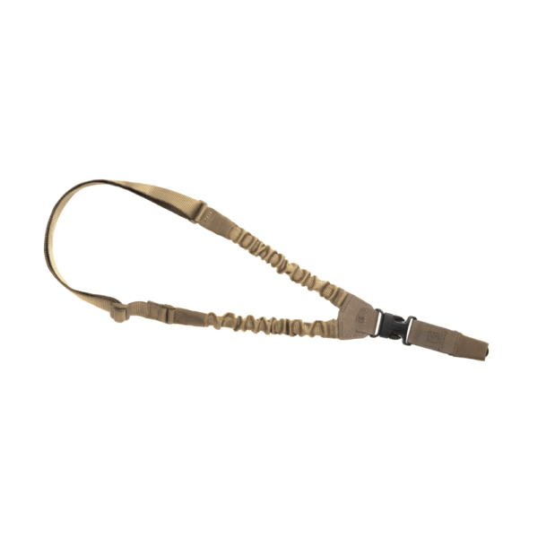 One Point Elastic Support Sling Snap Hook - Clawgear - Coyote brown