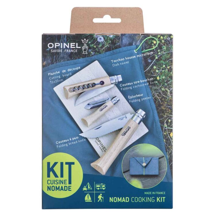 Opinel Nomad Cooking Kit 4 dele Bøg
