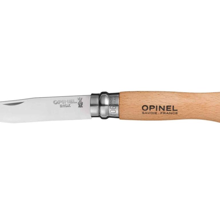 Opinel N°8 stainless 8,5 cm. bøg