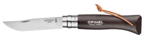 Opinel Trekking No 8 Kniv Brun