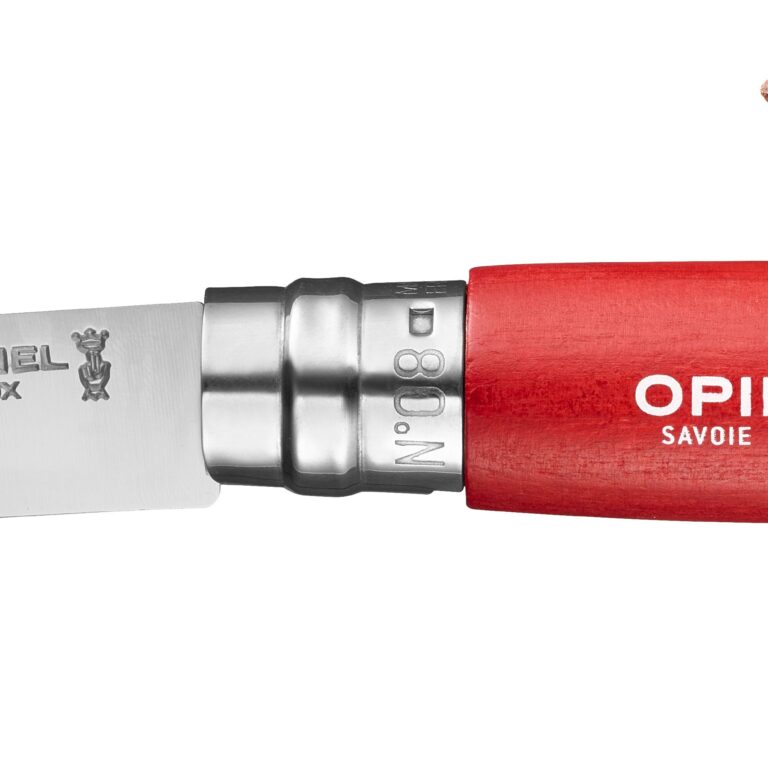 Opinel Trekking No 8 Kniv Rød