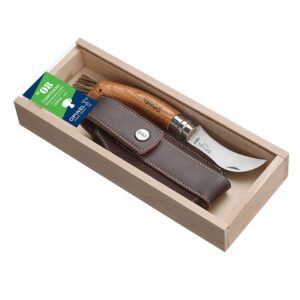 Opinel svampekniv No. 8 med etui i gaveæske - Foldeknive