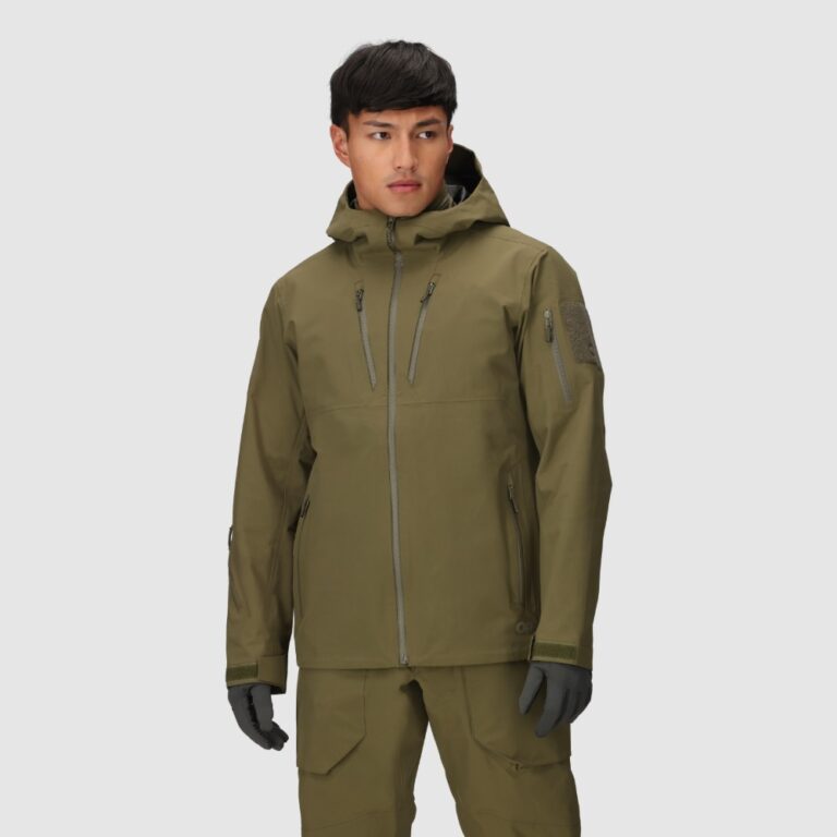 Outdoor Research Allies Mountain II Jacket Skaljakke - S - Ranger Green