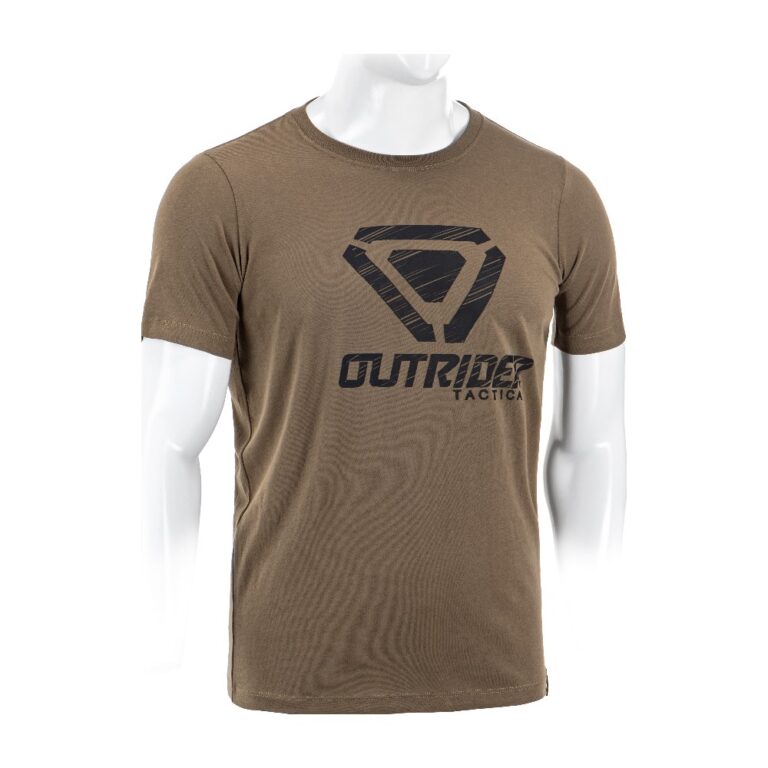 Outrider Tactical OT Scratched Logo Tee T-shirt - S - Crocodile