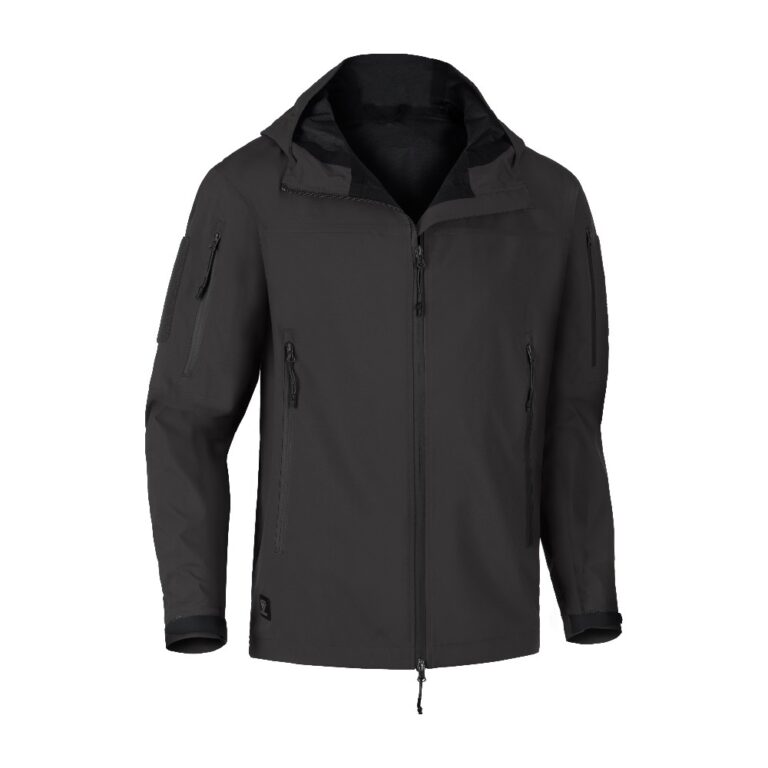 Outrider Tactical T.O.R.D. Hardshell Hoody LW Regnjakke - XS - Black