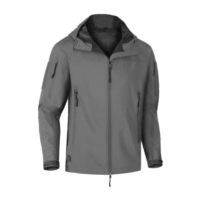Outrider Tactical T.O.R.D. Hardshell Hoody LW Regnjakke - XS - Wolf Grey