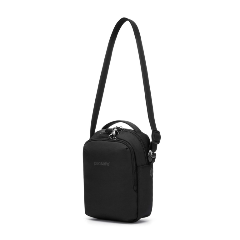 Pacsafe V Anti-Theft Companion Crossbody Jet Black Skuldertaske 5L
