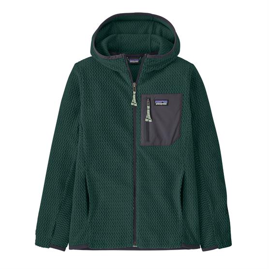 Patagonia Kids R1 Air Full-Zip Hoody, Cascade Green