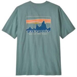 Patagonia Mens '73 Skyline T-Shirt, Blue Sage