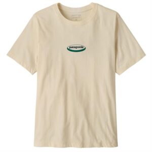 Patagonia Mens '95 Oval Logo T-Shirt, Undyed Natural