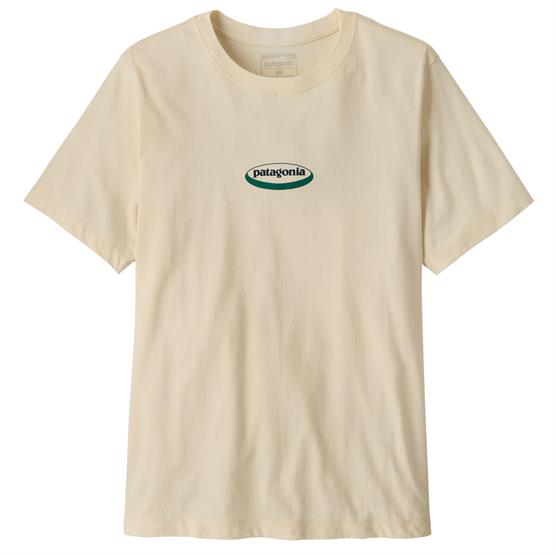 Patagonia Mens '95 Oval Logo T-Shirt, Undyed Natural