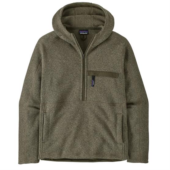 Patagonia Mens Better Sweater 1/2 Zip P/O, River Rock Green