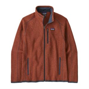 Patagonia Mens Better Sweater Jacket, Burnished Red