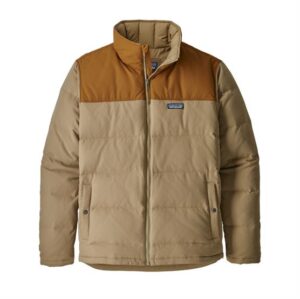 Patagonia Mens Bivy Down Jacket, Mohave Khaki
