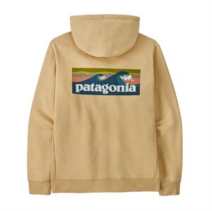 Patagonia Mens Boardshort Logo Uprisal Hoody, Beeswax Tan