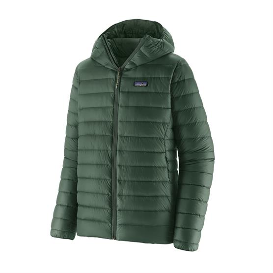 Patagonia Mens Down Sweater Hoody, Treeline Green